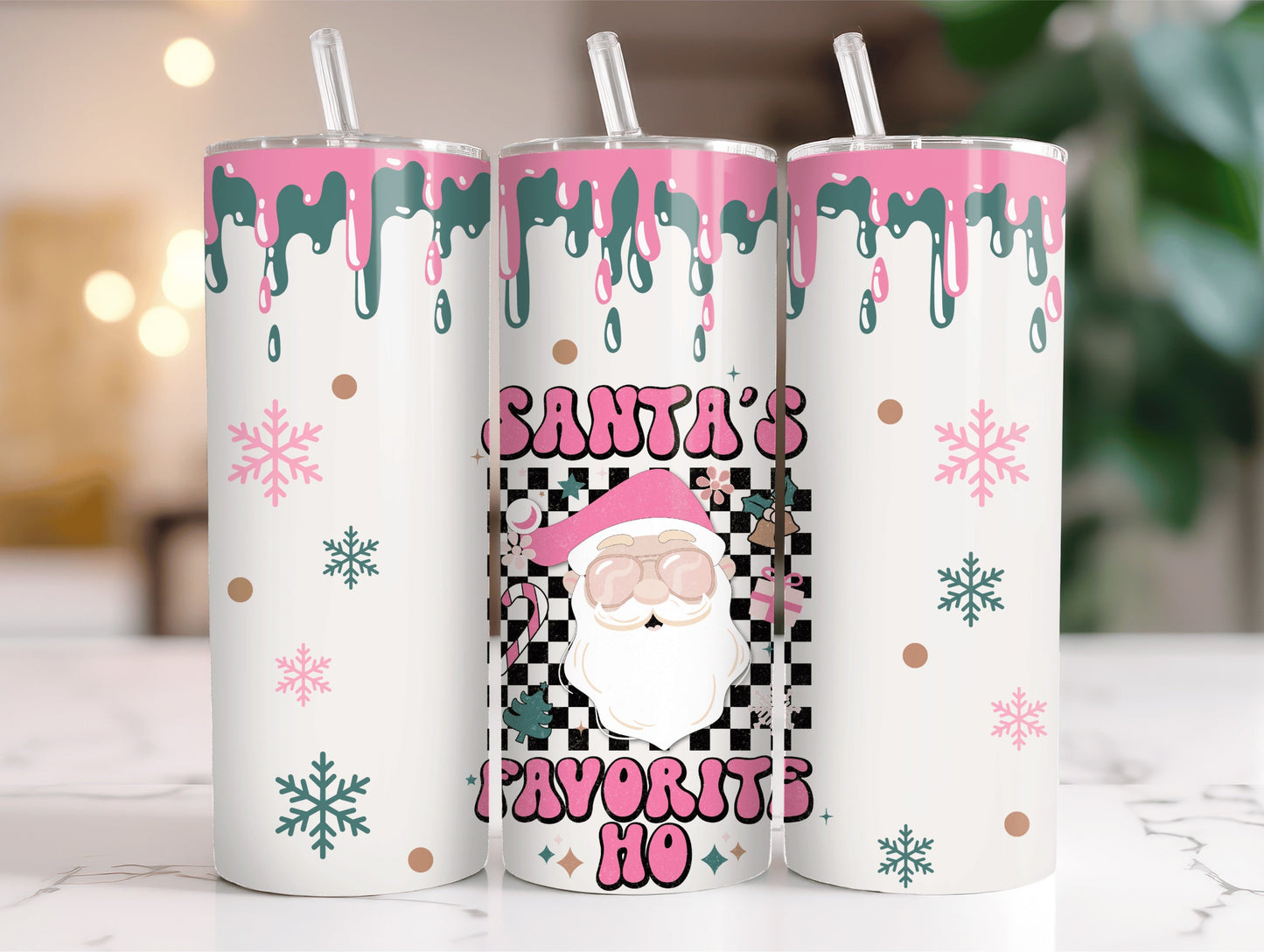 Santas Favorite Ho Tumbler