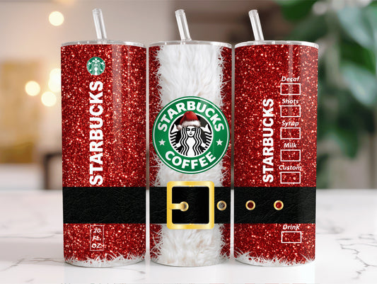 Santa Coffee Tumbler