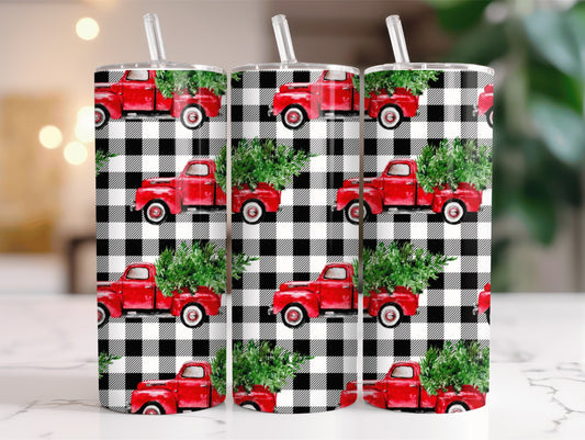 Christmas Truck Tumbler